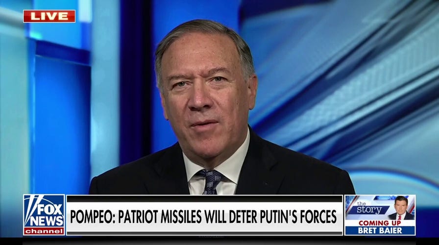 Mike Pompeo: US sending Patriot missiles to Ukraine 'restores deterrence' in the region