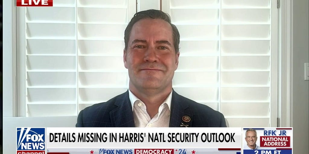 Rep. Waltz: The world is ‘on fire’ as a result of Biden-Harris foreign policy