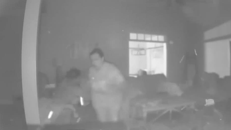 Parents hear a tree falling through their roof