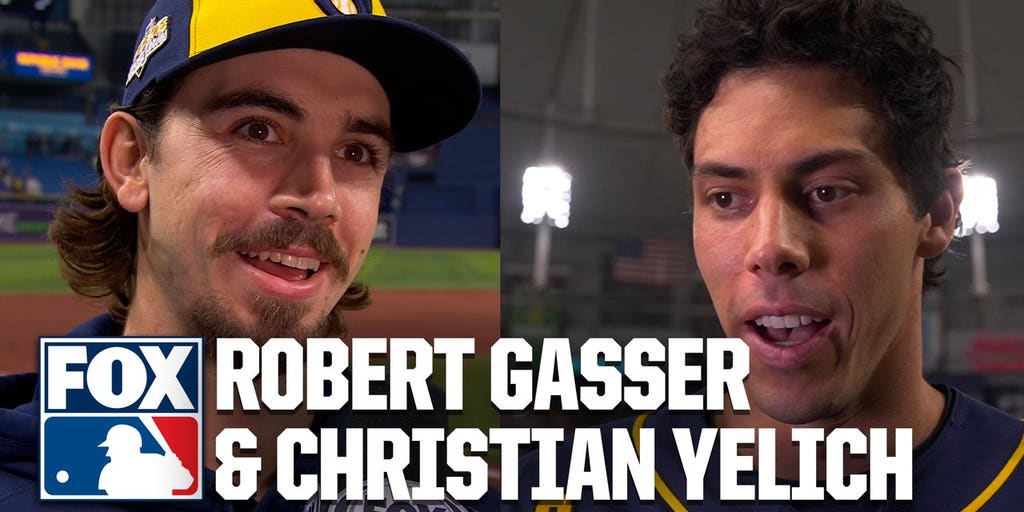 'There's Still One Game Left.' Robert Gasser and Christian Yelich On BIG 10-Run Game 3 Win vs Rays