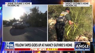 Large group of sheriffs, Border Patrol agents at Nancy Guthrie's home