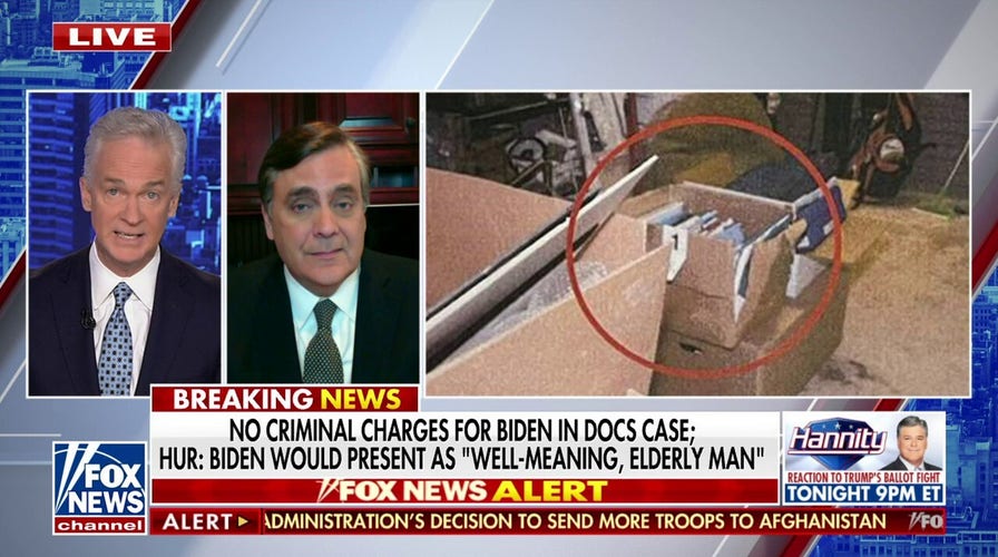  Jonathan Turley: Biden docs case shows an 'incredible breach' of security, draws comparisons to Trump case