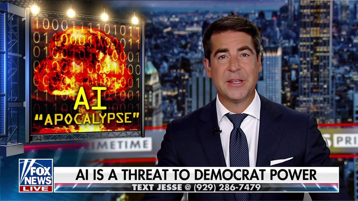 Jesse Watters: AI is a huge threat to Democrats' credibility