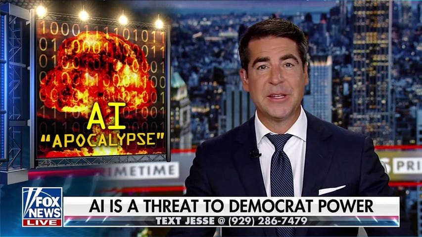 Jesse Watters: AI is a huge threat to Democrats' credibility