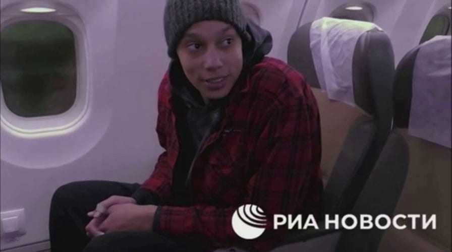 Watch as Brittney Griner leaves Russia