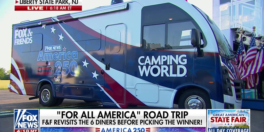 Fox & Friends recaps 'For All America' road trip before RV giveaway