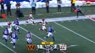 Jaylin Lane returns punt 63-yards for TD, extending Commanders' lead over Giants | NFL Highlights