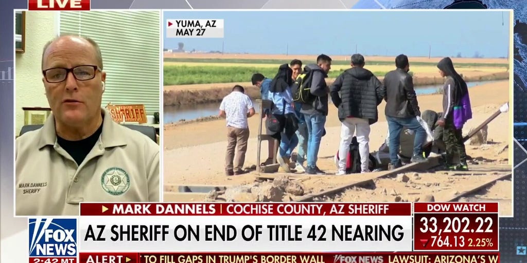 Arizona sheriff 'alarmed' by federal government's response to border wall | Fox News Video