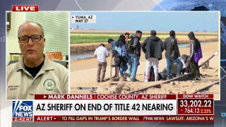 Arizona sheriff 'alarmed' by federal government's response to border wall