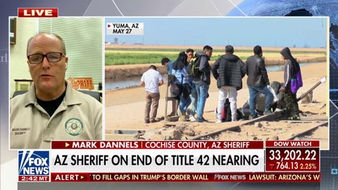 Arizona sheriff 'alarmed' by federal government's response to border wall