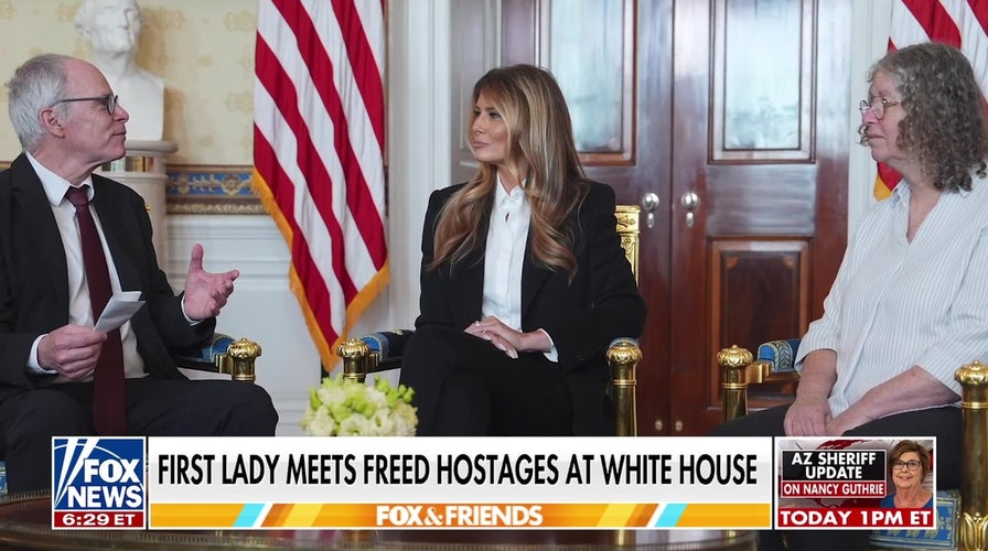 Freed hostages Keith and Aviva Siegel convey  Melania Trump, stock  harrowing captivity experience