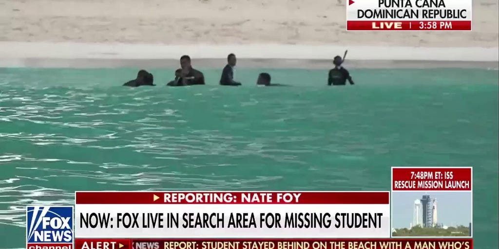 Divers search for missing college student in the Dominican Republic