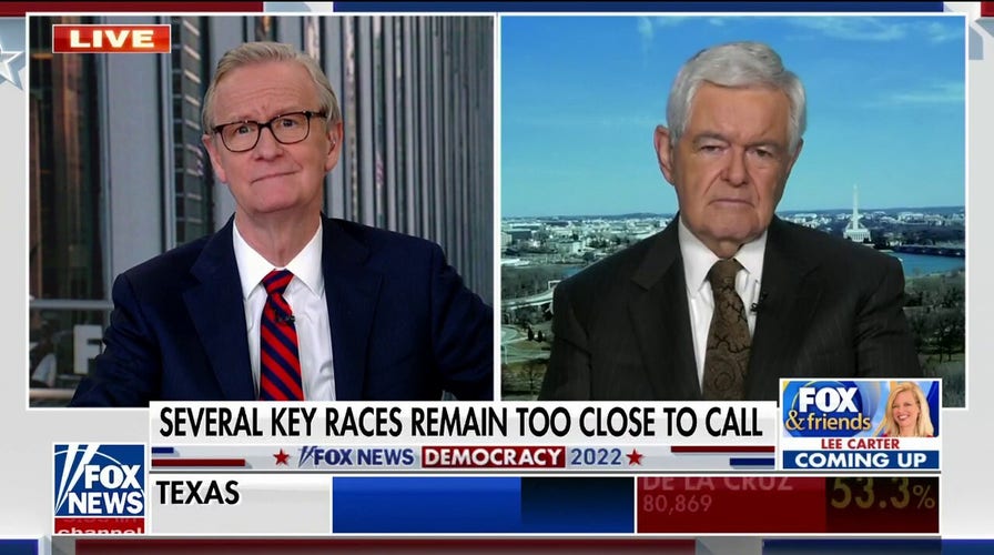 Newt Gingrich reacts to Republicans' underperformance in midterms: 'I was surprised'