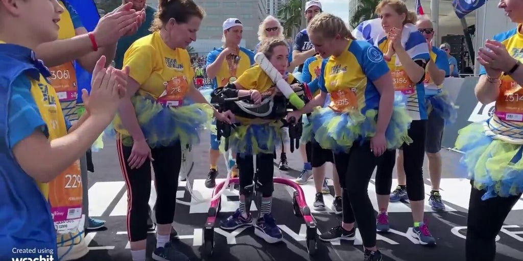 Going the extra mile: Woman with muscular dystrophy completes 12 marathons to raise funds