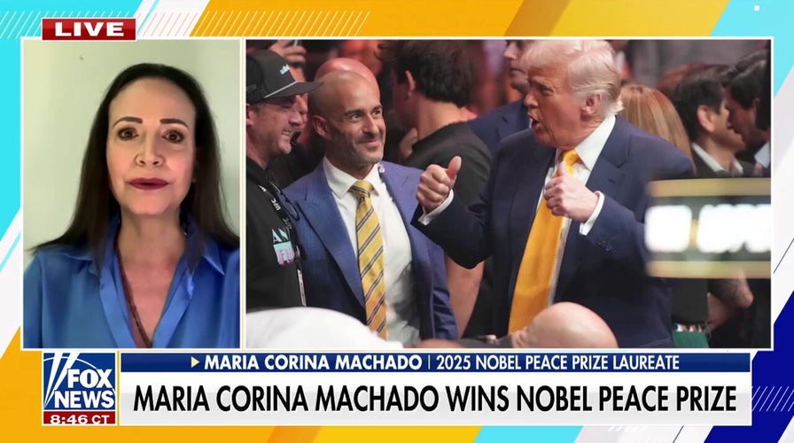 Nobel Peace Prize winner praises Trump for ‘bold’ actions against Venezuela