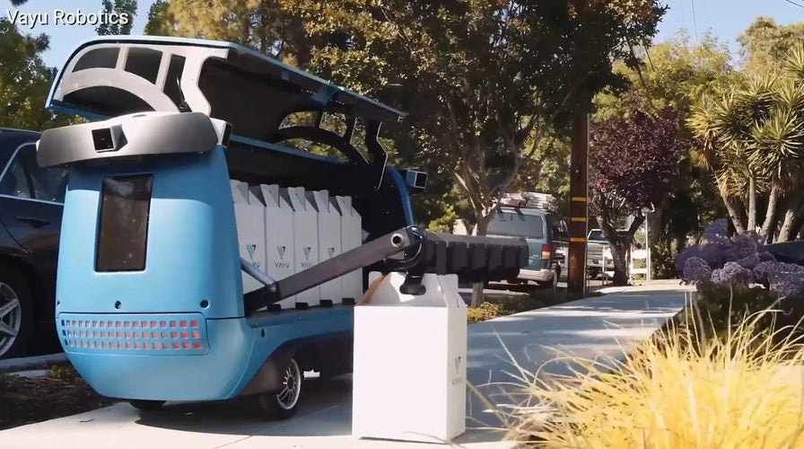 'CyberGuy': Robot delivery from store to door