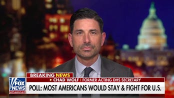 Democrats 'don't believe America is worth defending' if invaded, polling shows: Chad Wolf