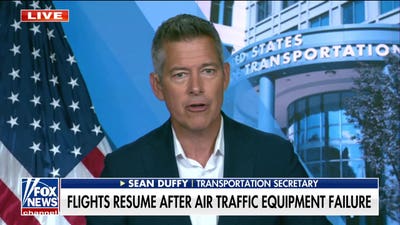 Sean Duffy reacts to Democratic pushback on FAA's new AI tool to cut flight delays