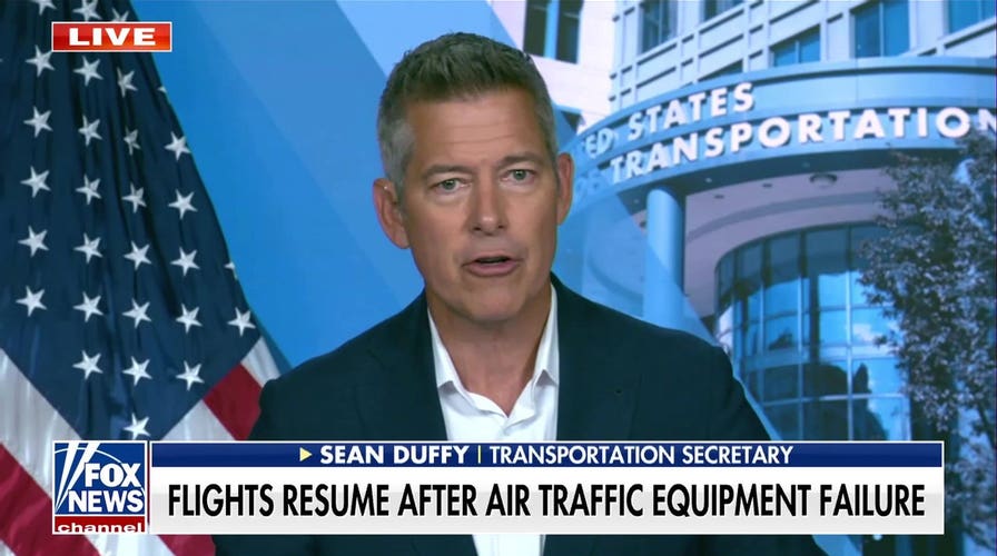 Sean Duffy reacts to Democratic pushback on FAA's new AI tool to cut flight delays