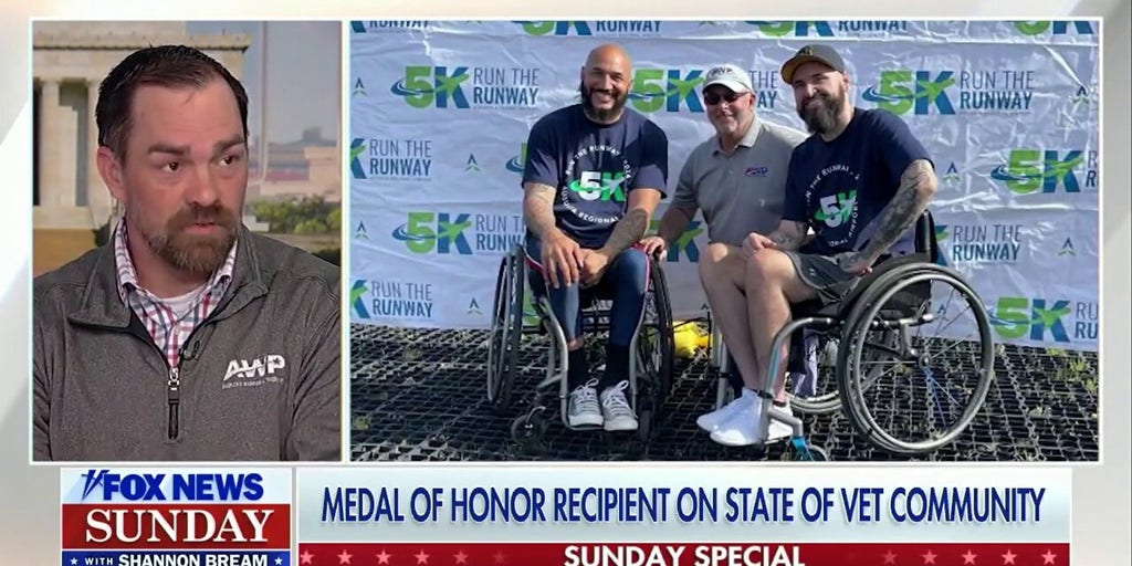 Medal of Honor recipient sends message to veterans: 'Don't sell yourself short'