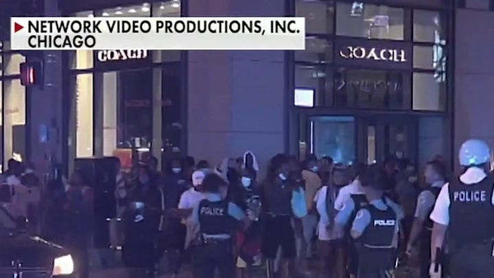Chicago rocked by night of looting and violence after police-involved shooting
