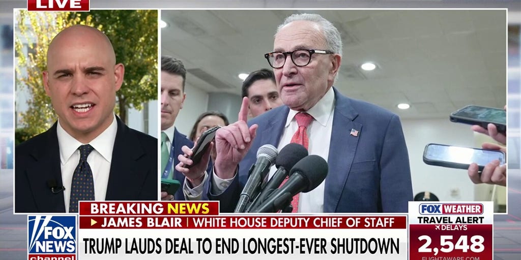 White House hopeful government could reopen mid-week after major Senate breakthrough