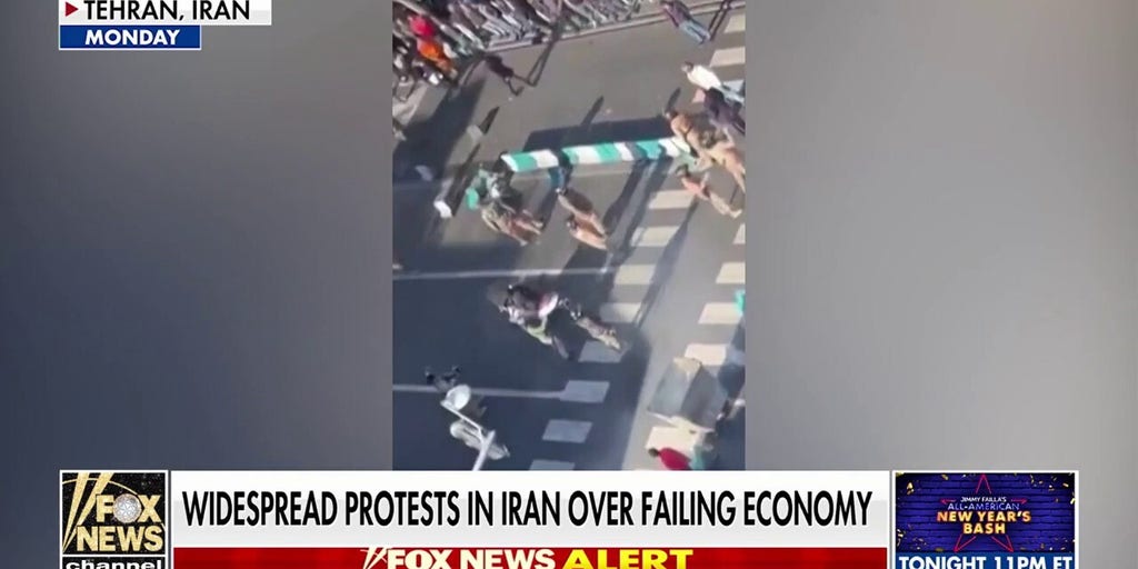 Widespread protests in Iran over state of the economy