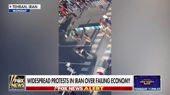 Widespread protests in Iran over state of the economy