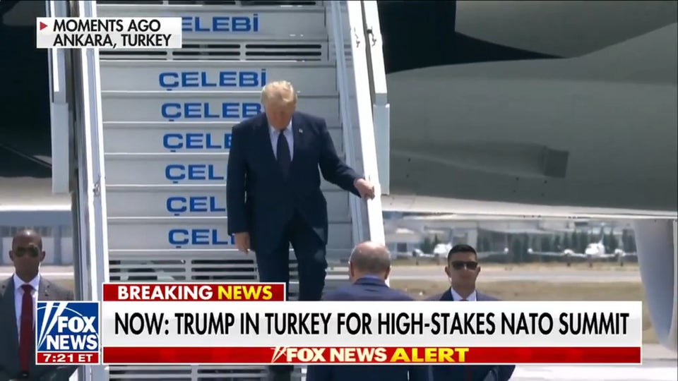 Trump arrives in Turkey for high-stakes NATO Summit