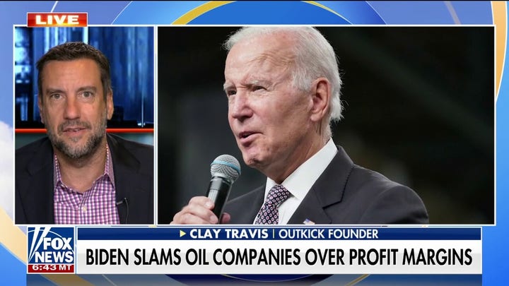 Biden’s messaging on oil companies shows he’s ‘completely lost it’: Clay Travis