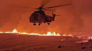 Iceland volcano erupts turning part of nation into fiery landscape - Fox News