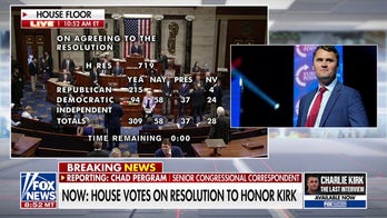 House passes resolution to honor Charlie Kirk
