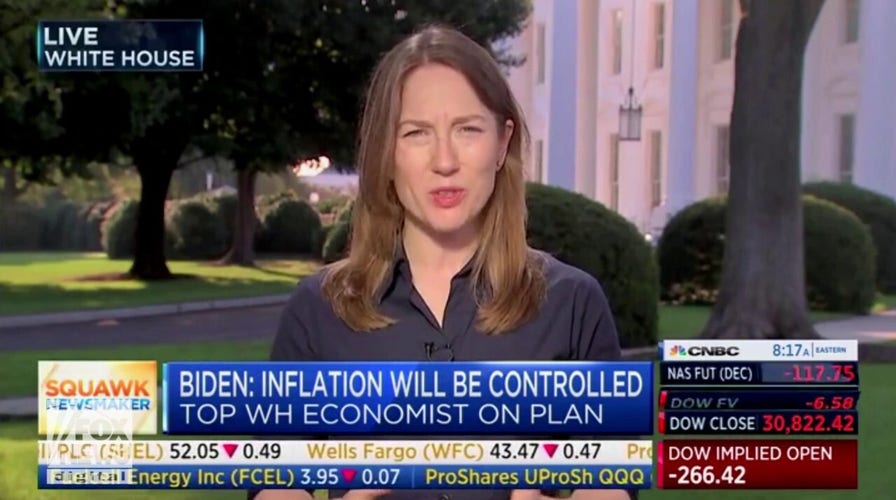CNBC host presses Biden economic adviser about why White House continues to deflect inflation blame