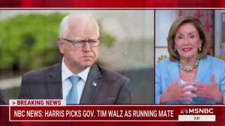 Nancy Pelosi denies Harris running mate Tim Walz is 'on the left' - Fox News