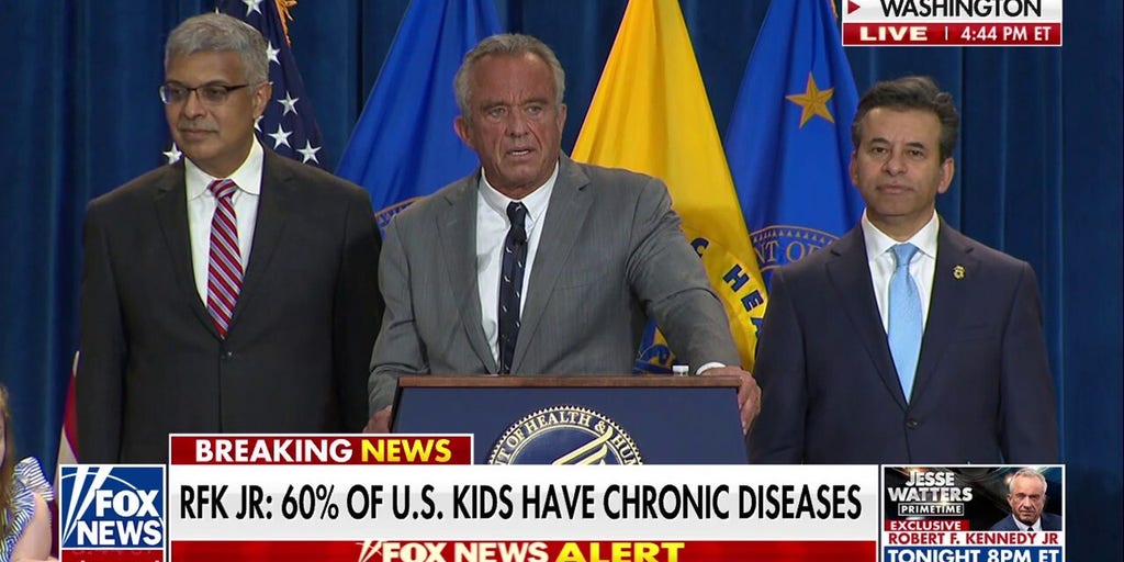 HHS Secretary RFK Jr announces artificial food dye phase-out plan: 'We can't continue to exist like this'