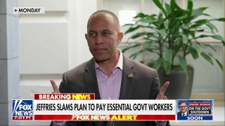 Jeffries accuses Trump of trying to ‘inflict pain’ on Americans amid prolonged shutdown