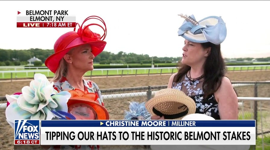 Belmont stakes hot sale hat