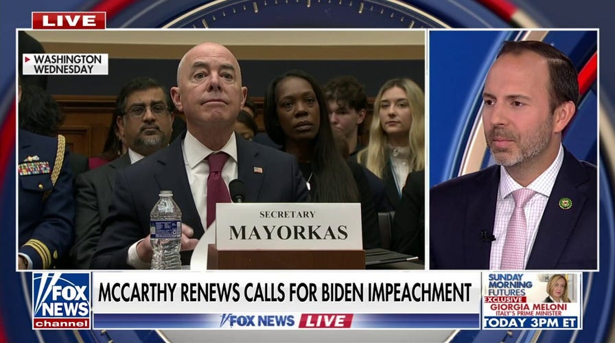 I believe we will impeach Mayorkas sooner rather than later: Rep. Lance Gooden 