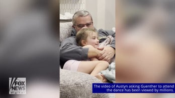 Girl, 5, asks grandpa to accompany her to daddy-daughter dance in viral video