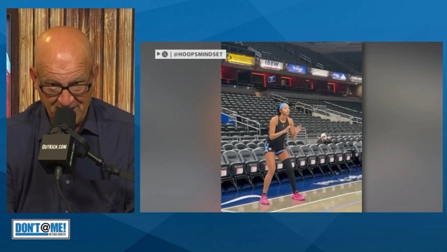 Dan Dakich fixes Angel Reese's shooting form | Don't @ Me w/Dan Dakich