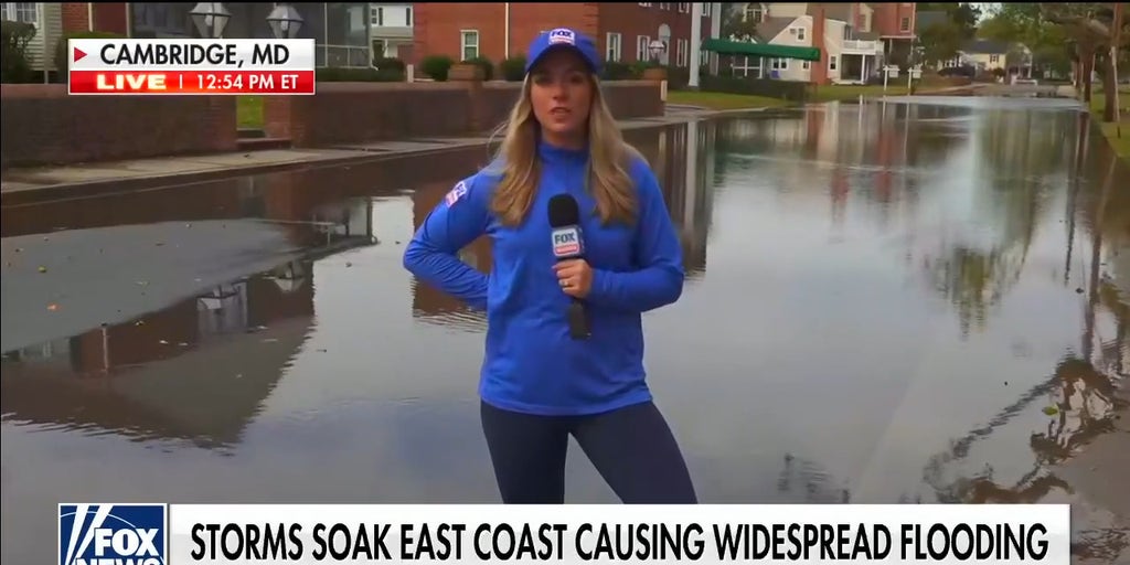 Storms Soak East Coast Causing Widespread Flooding Fox News Video 7811