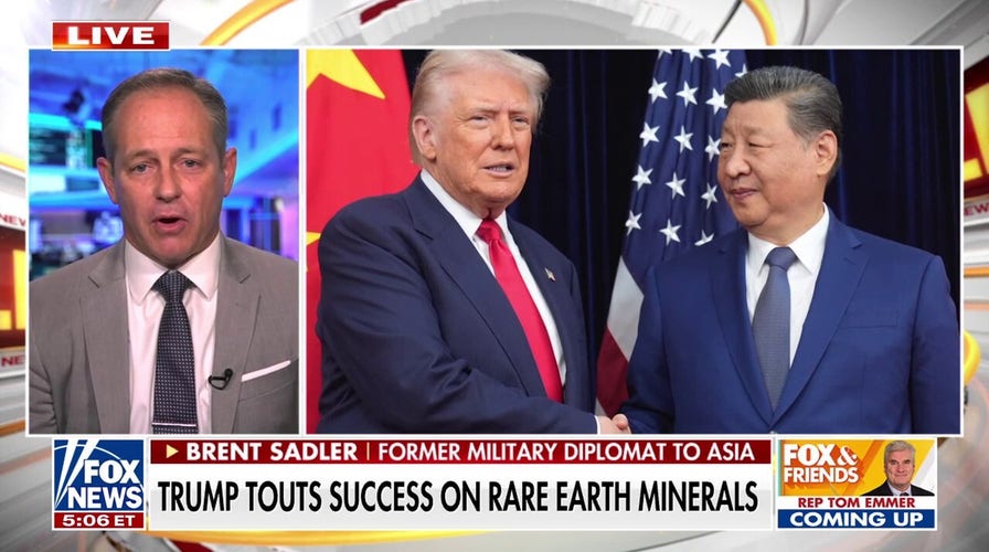 Trump rare earth dispute is 'settled' with China after Xi meeting: 'That roadblock is gone'