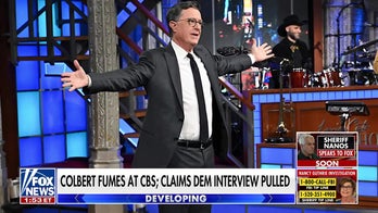 Colbert rages at CBS after network pulls interview with Texas Democrat