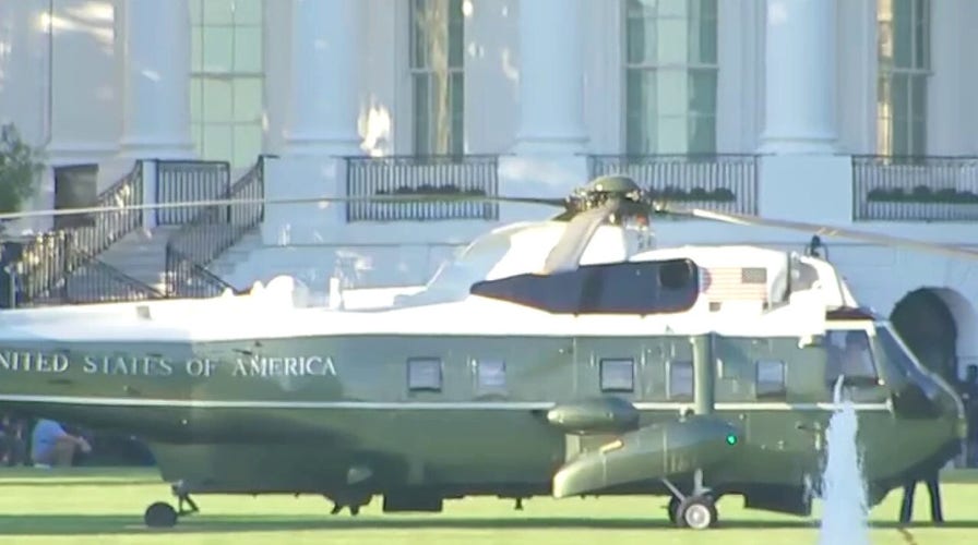 President Trump being sent to Walter Reed Medical Center as a precaution