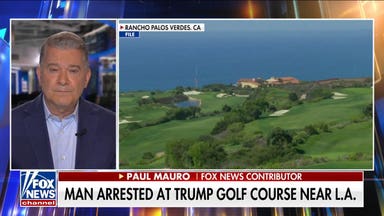Armed man arrested at Trump golf course near LA