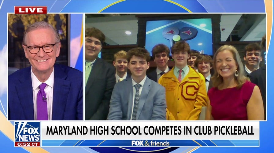 Maryland high school students create competitive pickleball club