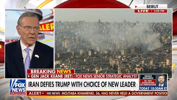 US forces hammer Iranian targets as Trump calls new hardline leader 'unacceptable'