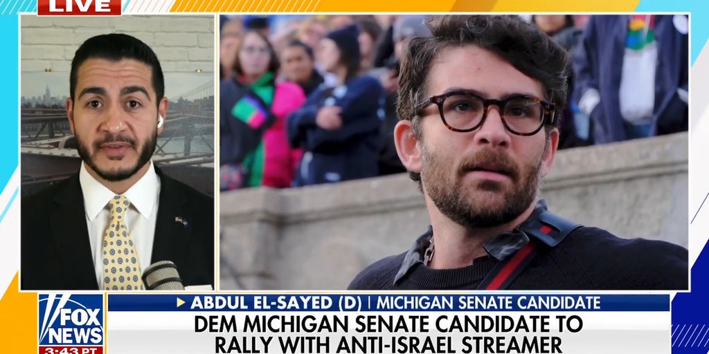 Michigan Dem candidate grilled over rally with anti-Israel streamer