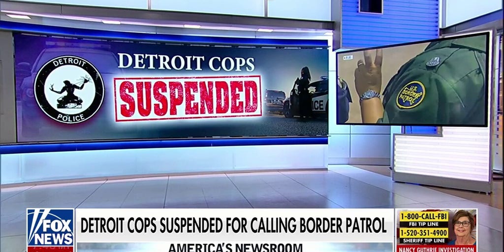 Detroit sergeant, officer suspended without pay for calling Border Patrol