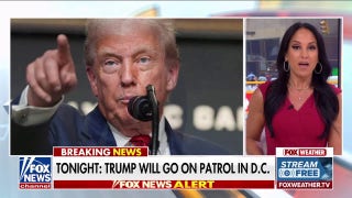 Trump hitting the DC streets to patrol with police, National Guard
